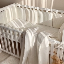 Set lenjerie patut bebe Velvet milky (2)